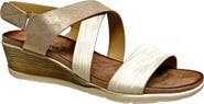 NINETY UNION Panama Slingback Wedge Sandal