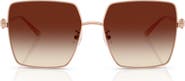 Tory Burch TY6120 57mm Gradient Square Sunglasses