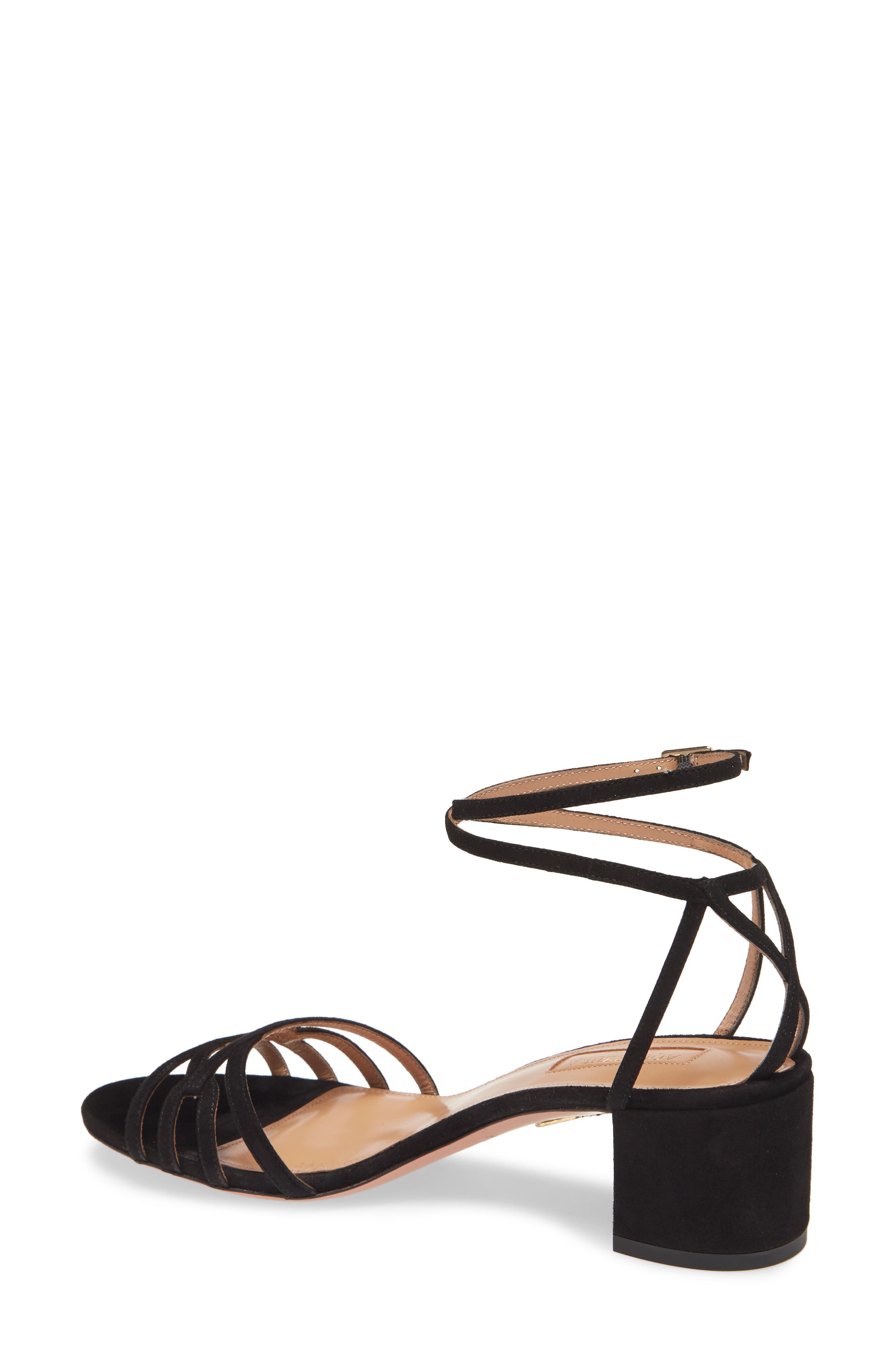 Aquazzura First Kiss Block Heel Sandal, Alternate, color, 
