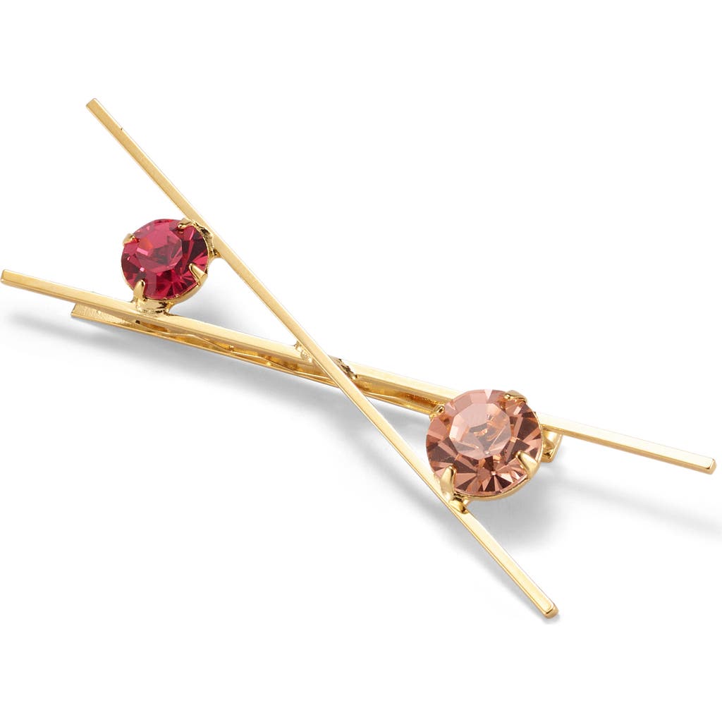 LELET NY LELET NY NOHO CRYSTAL BOBBY PIN