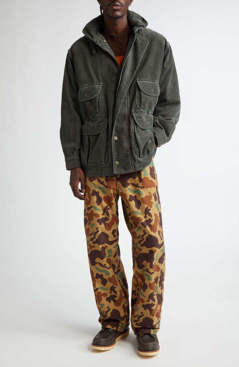 BEAMS Corduroy Field Coat, Alternate, color, 