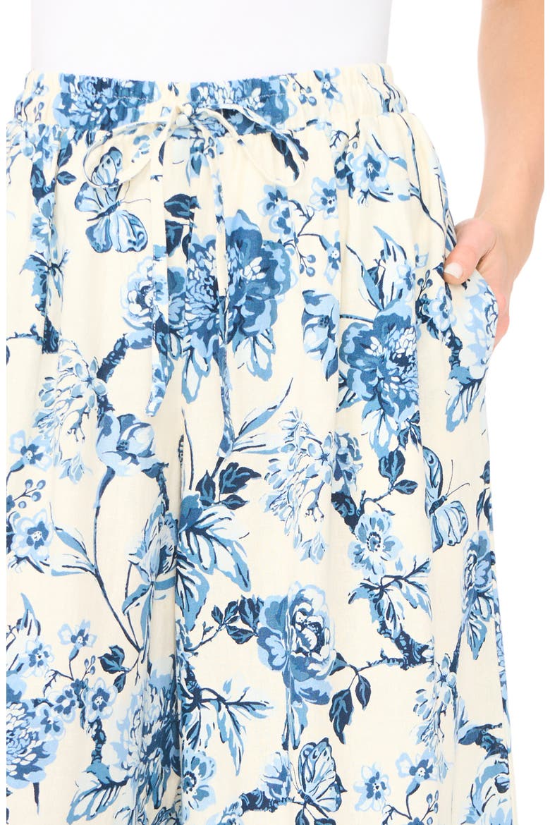 Drawstring Crop Wide Leg Pants, Alternate, color, VANILLA ICE
