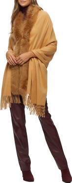 GORSKI Cashmere Stole With Trim