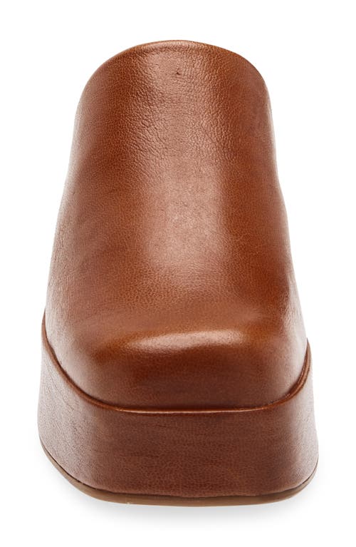 Chocolat Blu Hedia Platform Mule In Brown