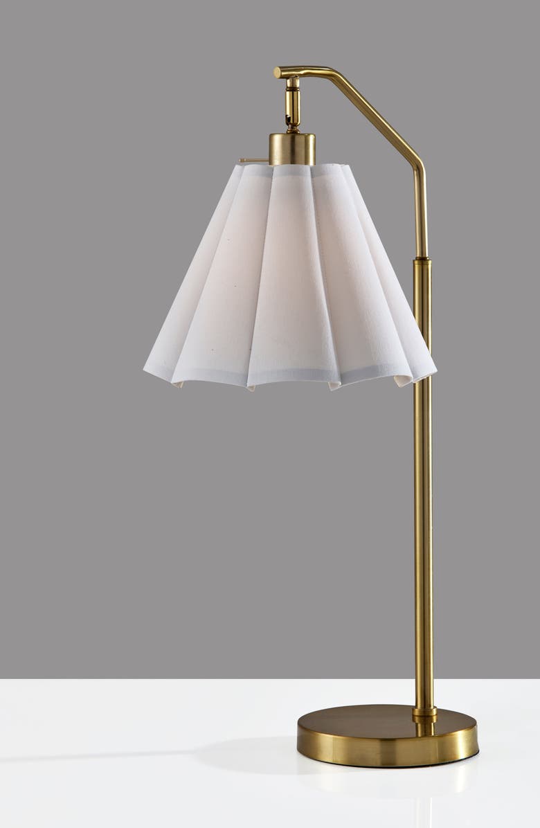 ADESSO LIGHTING Lyra Table Lamp, Alternate, color, Antique Brass
