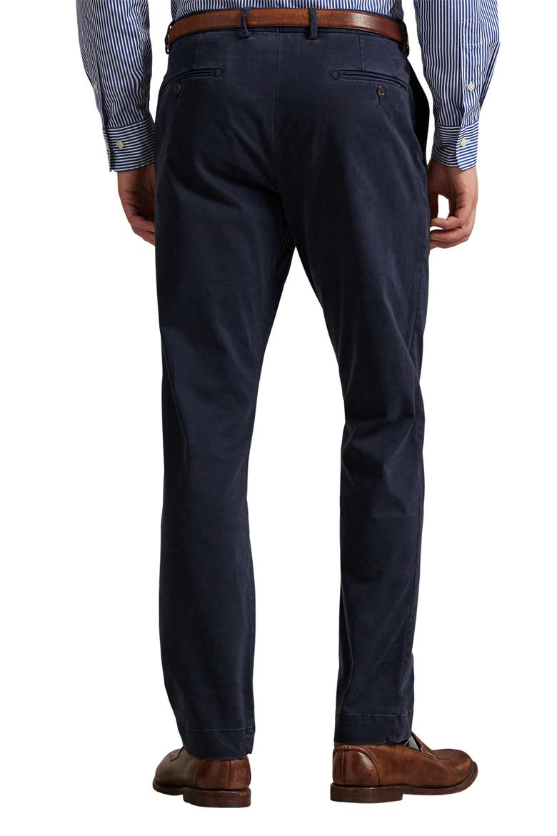 Jarrett Slim Fit Sateen Pants, Alternate, color, AVIATOR NAVY