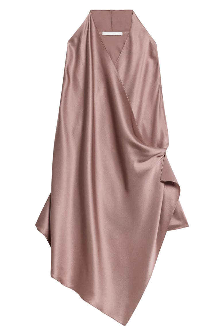 Drape Sleeveless Silk Top, Alternate, color, TEA ROSE