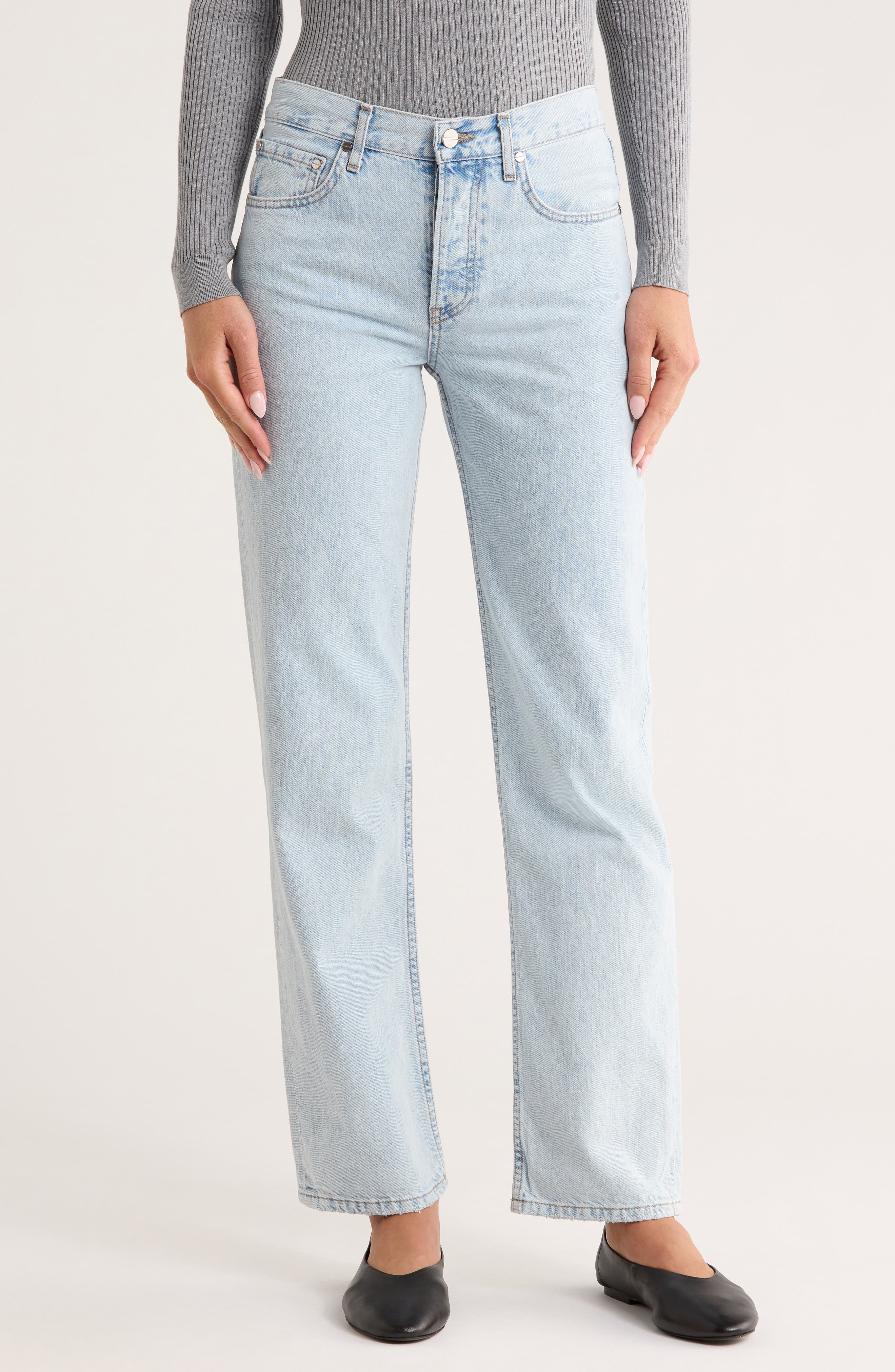 TWP Soda Pop Straight Leg Jeans