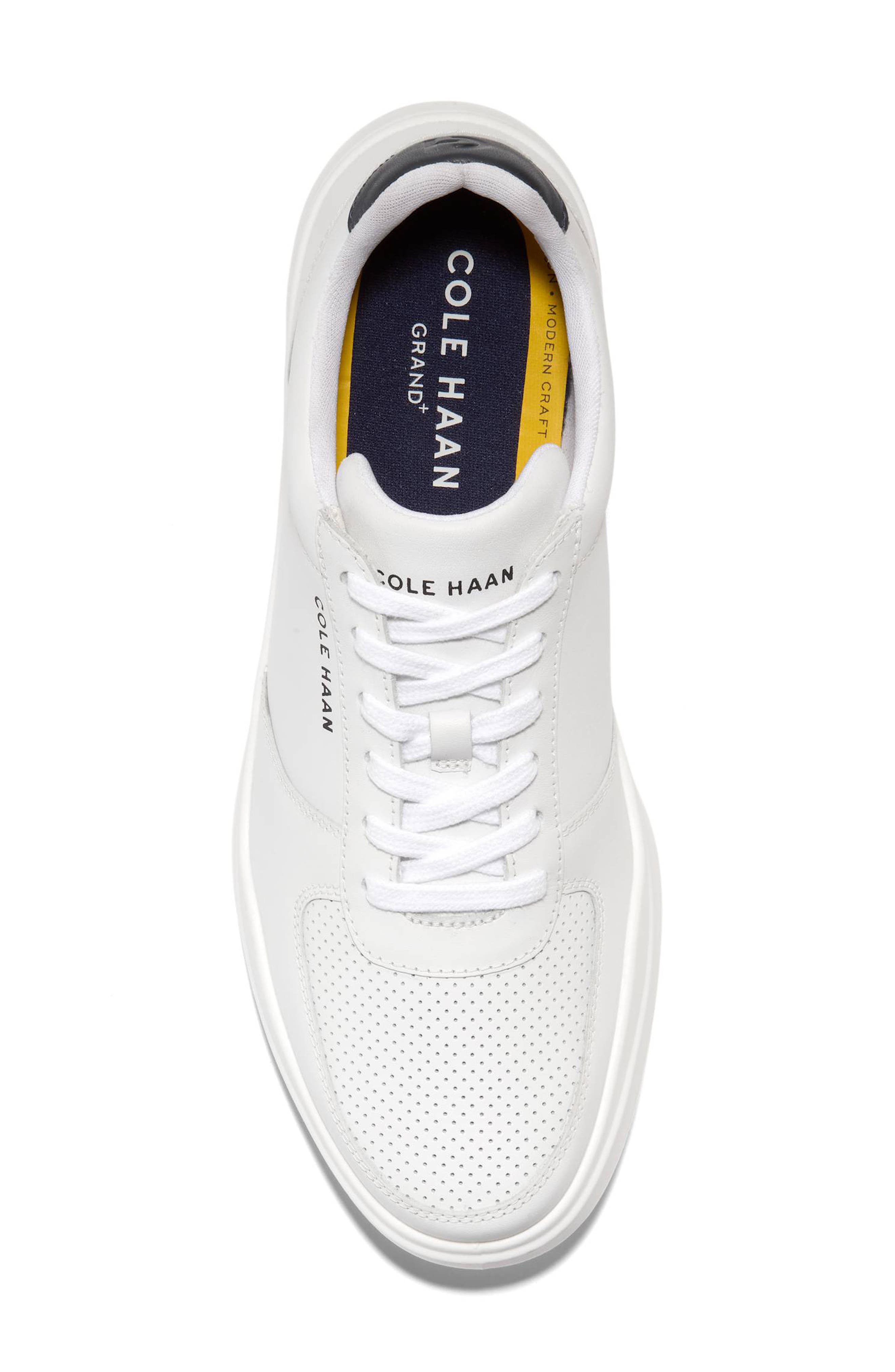 Grand+ Pureshot Court Sneaker, Alternate, color, WHITE WHITE