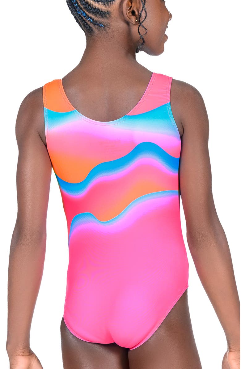 Destira Sunset Dream Leotard, Alternate, color, Sunset Dream