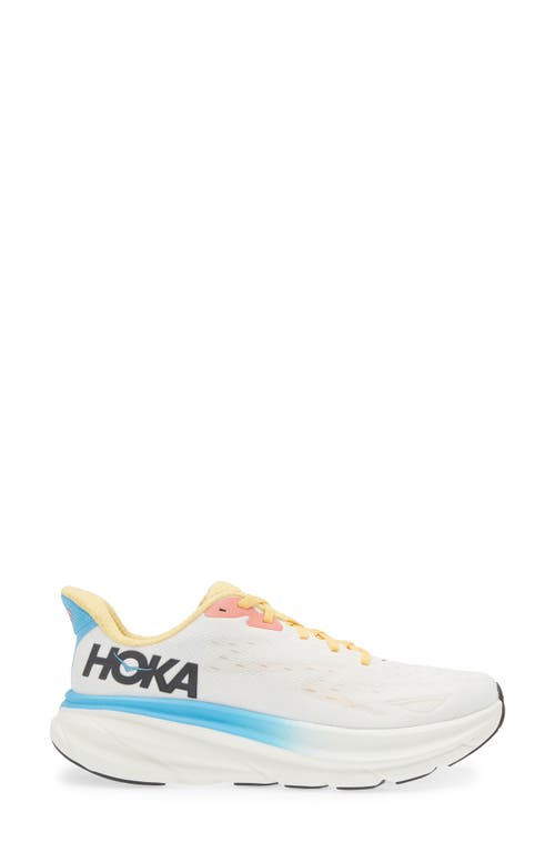Hoka Clifton 9 Running Shoe In White