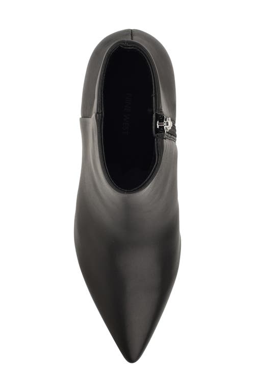 Nine West Brite Pointed Toe Kitten Heel Bootie In Multi