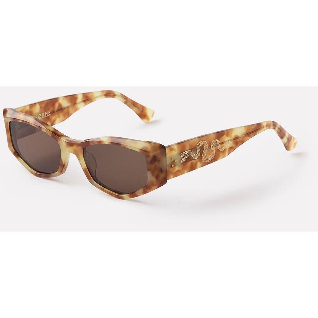 Epokhe Guilty Sunglasses In Brown