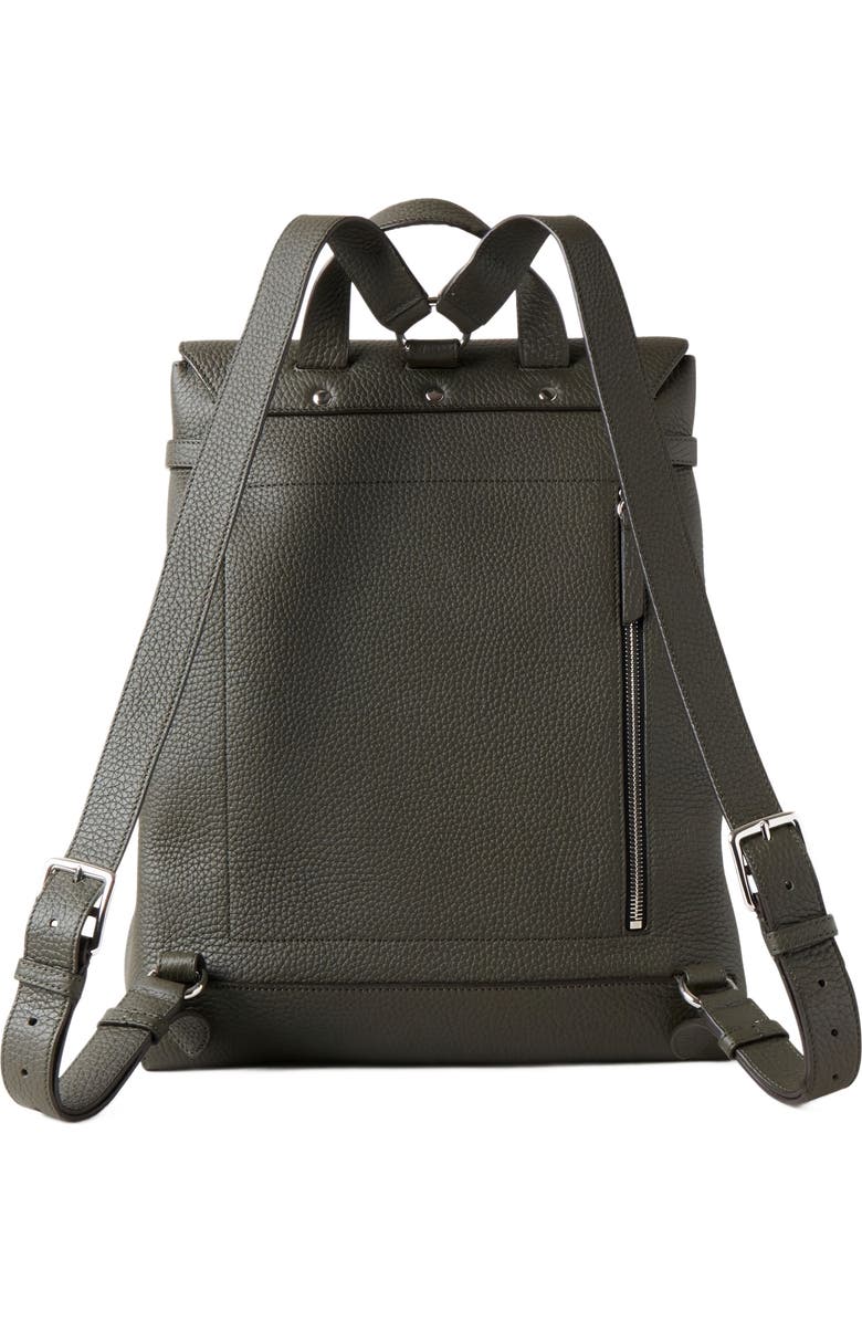 Mulberry Chiltern Leather Backpack, Alternate, color, Dark Green