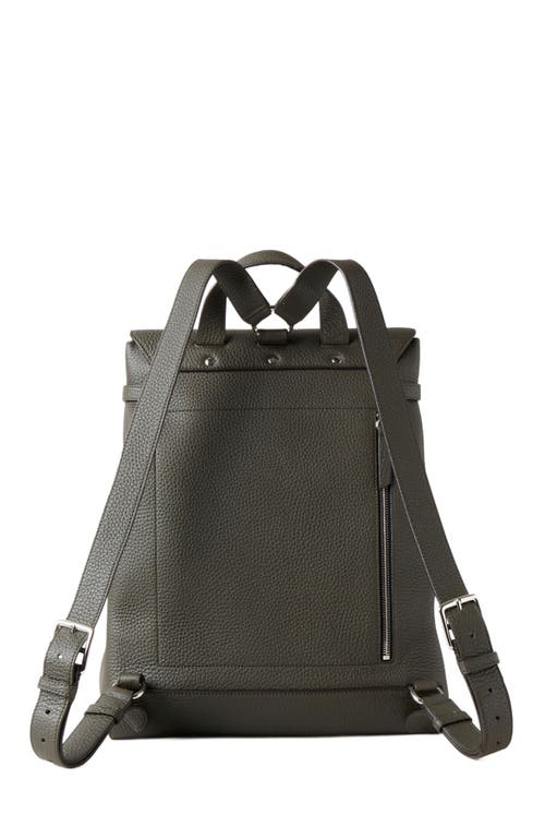 Mulberry Chiltern Leather Backpack In Dark Green