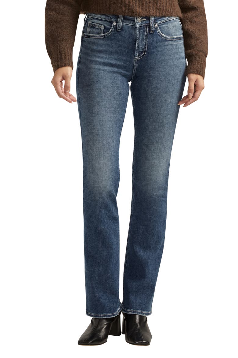 Suki Slim Fit Bootcut Jeans, Main, color, INDIGO
