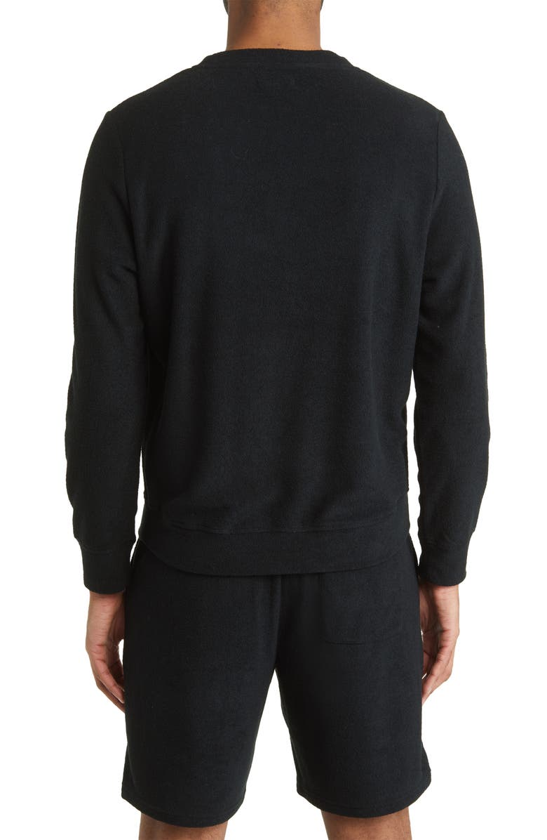 UGG<sup>®</sup> Coen Brushed Terry Cloth Crewneck Sweatshirt, Alternate, color, 