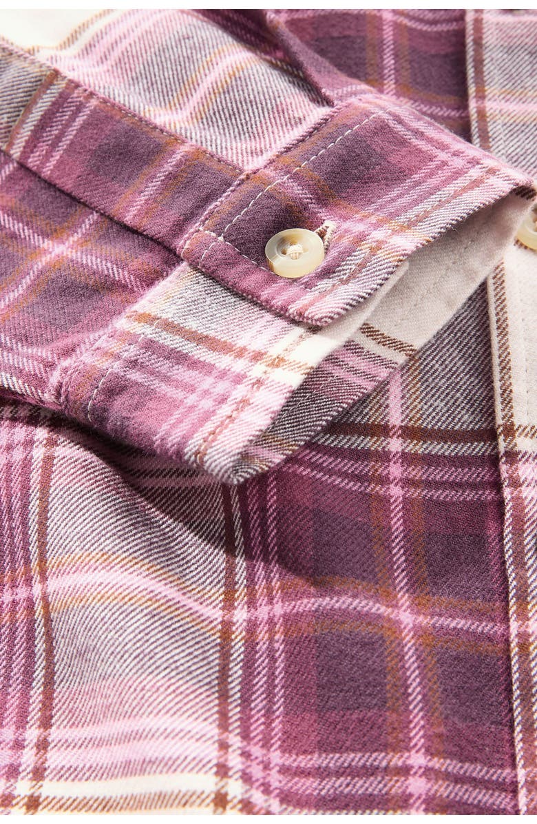 NEXT Kids' Check Shacket, Alternate, color, Pink