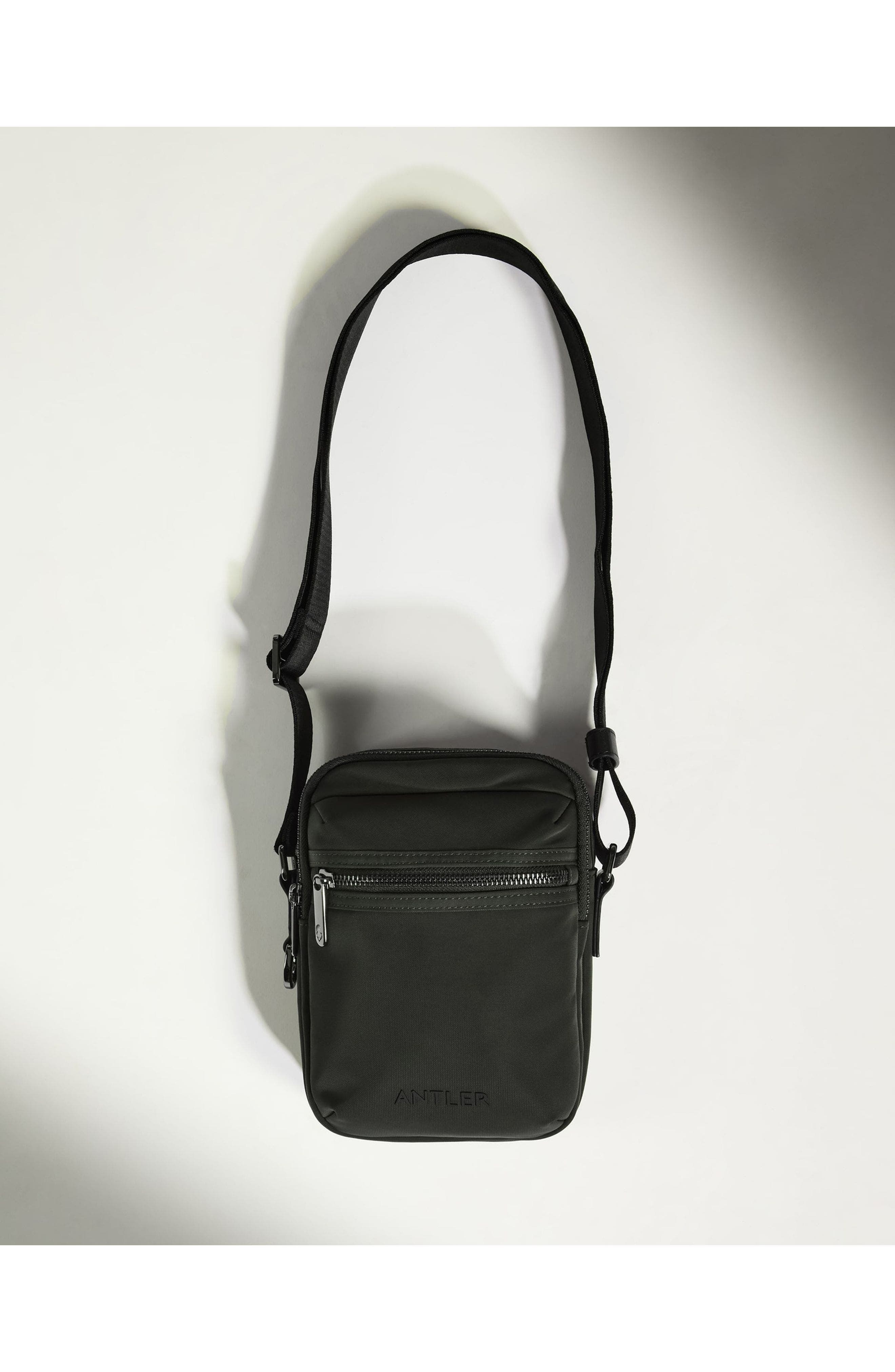 Icon Crossbody Bag, Alternate, color, Dark Khaki Green