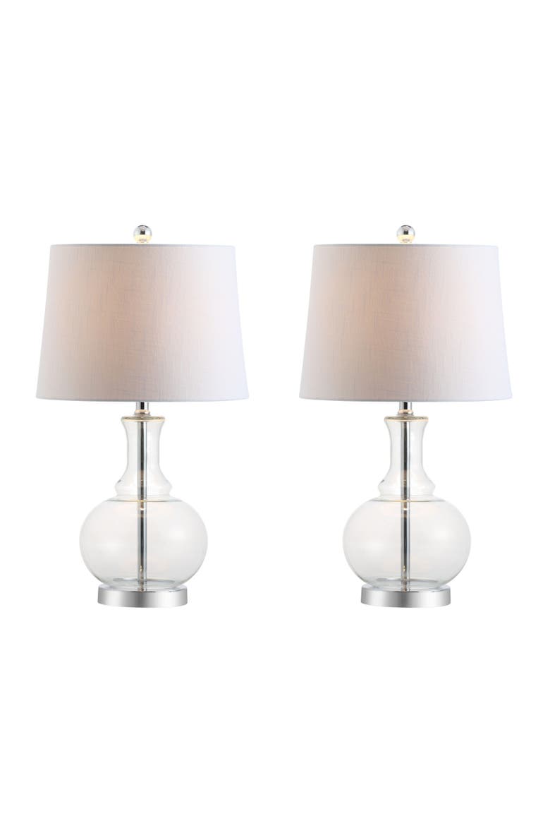 Lavelle 25" Glass LED Table Lamp, Alternate, color, Clear