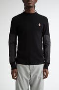 Moncler Grenoble Insulated Wool & Nylon Crewneck Sweater
