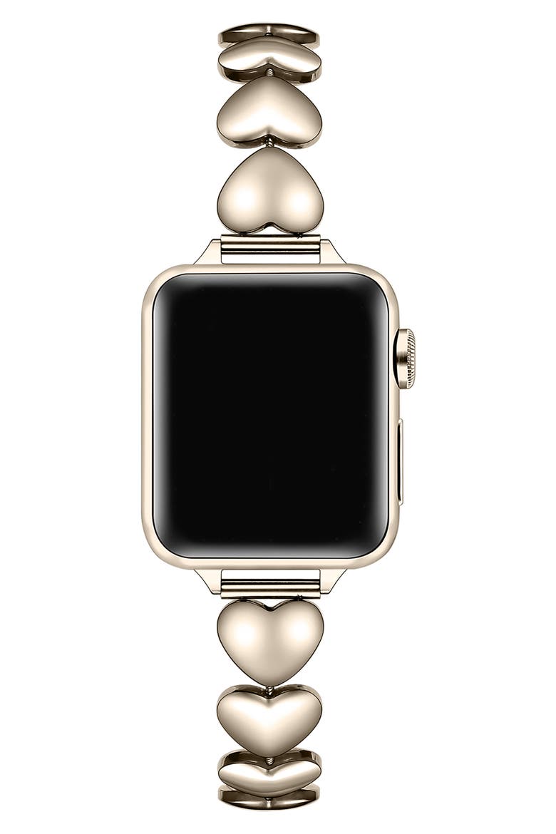 Lover Heart Bracelet Apple Watch® Watchband, Alternate, color, STARBURST