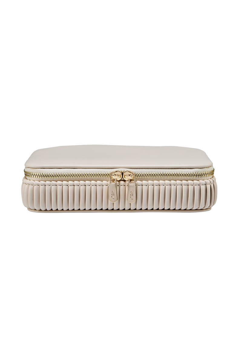 WOLF Bella Jewellery Zip Case, Main, color, Bone