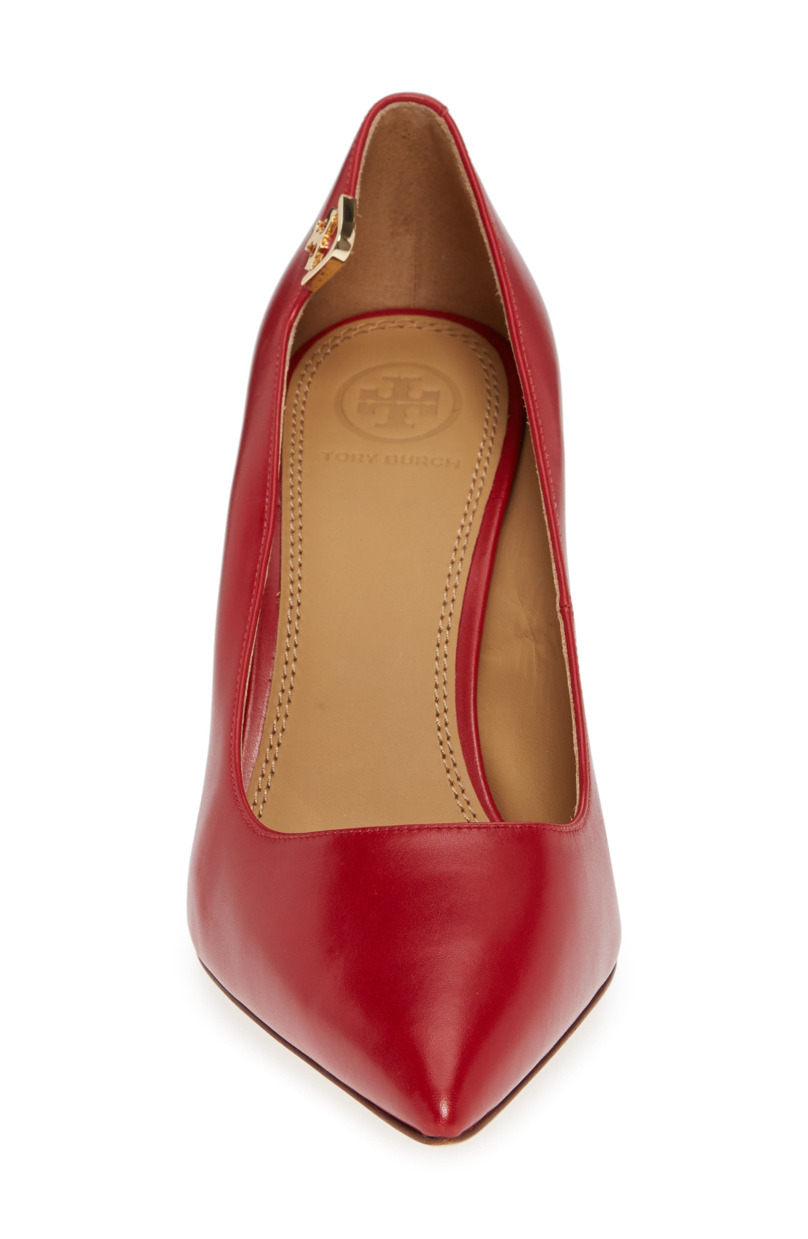 Elizabeth Pointy Toe Pump, Alternate, color, DARK REDSTONE