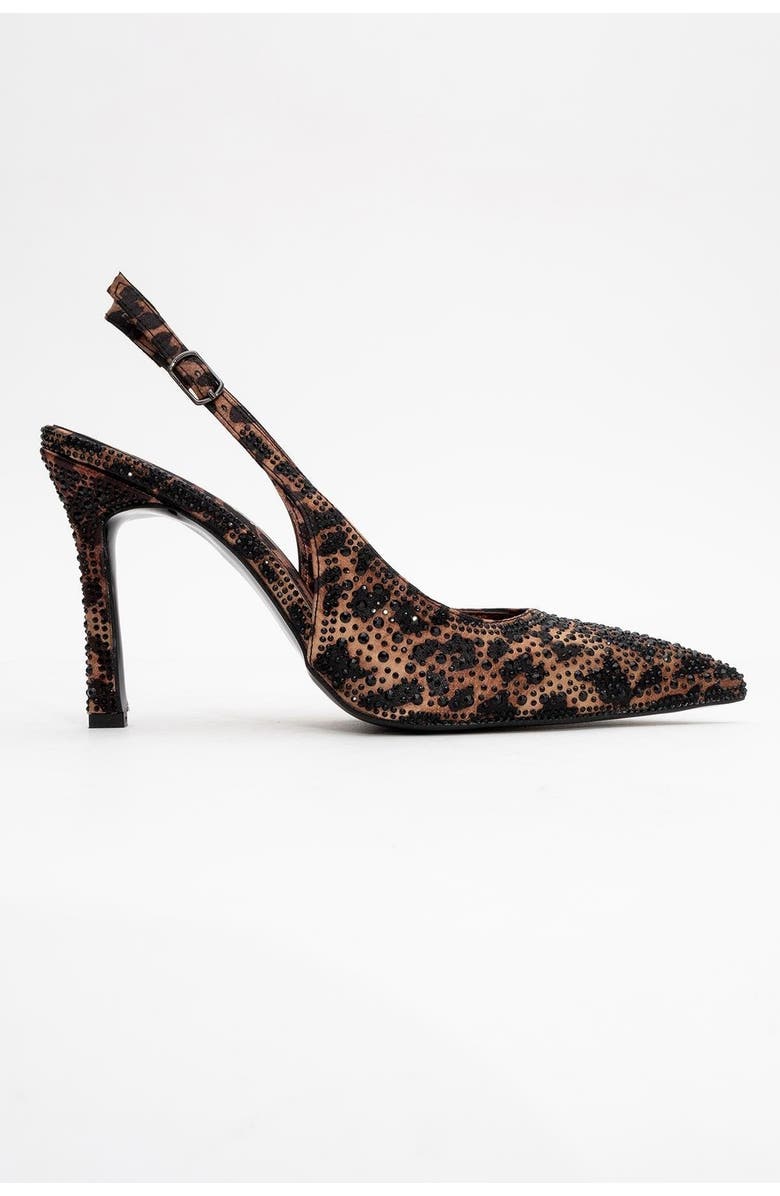 Prologue Shoes Roya Pointed Toe Stiletto Pump, Alternate, color, Leopard