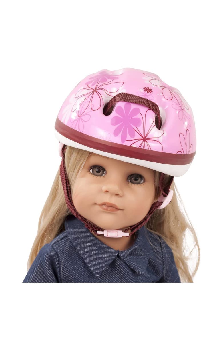 Gotz Doll Sized Bike Helmet Doll Accessory For 16.5" 19.5" Dolls, Alternate, color, 