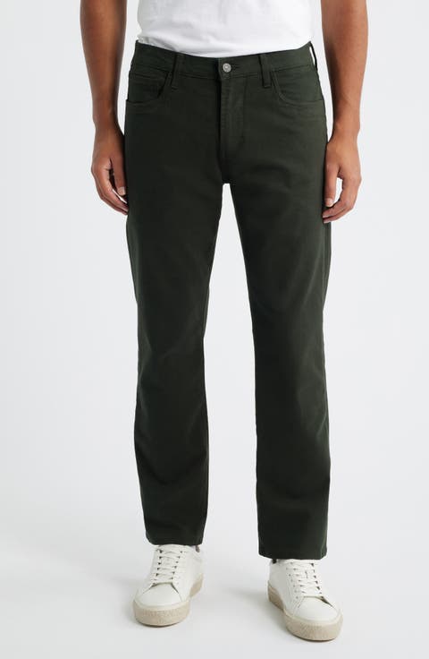 Elijah Relaxed Straight Leg Twill Pants