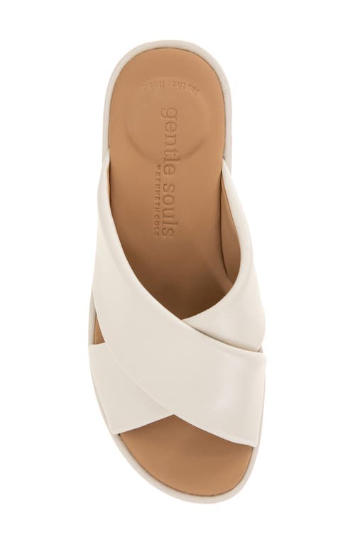 GENTLE SOULS BY KENNETH COLE GENTLE SOULS RIVER PLATFORM SLIDE SANDAL