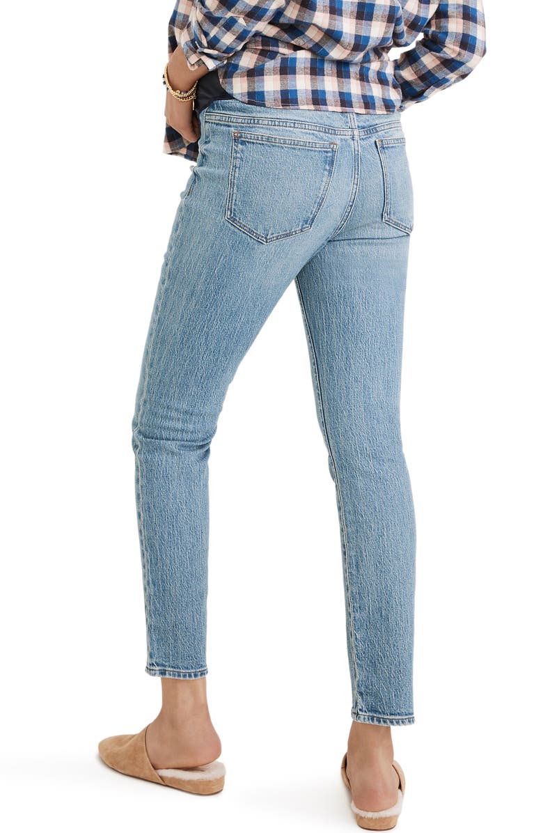 Madewell Maternity Over the Belly Straight Leg Jeans, Alternate, color, 