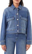 CURVE APPEAL Saturday Knit Denim Jacket
