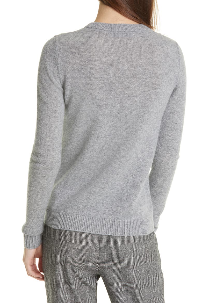 Cashmere Crewneck Sweater, Alternate, color, HUSKY