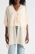 Vince Camuto Crinkle Textured Topper