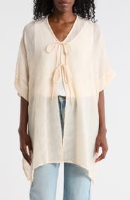 Vince Camuto Crinkle Textured Topper