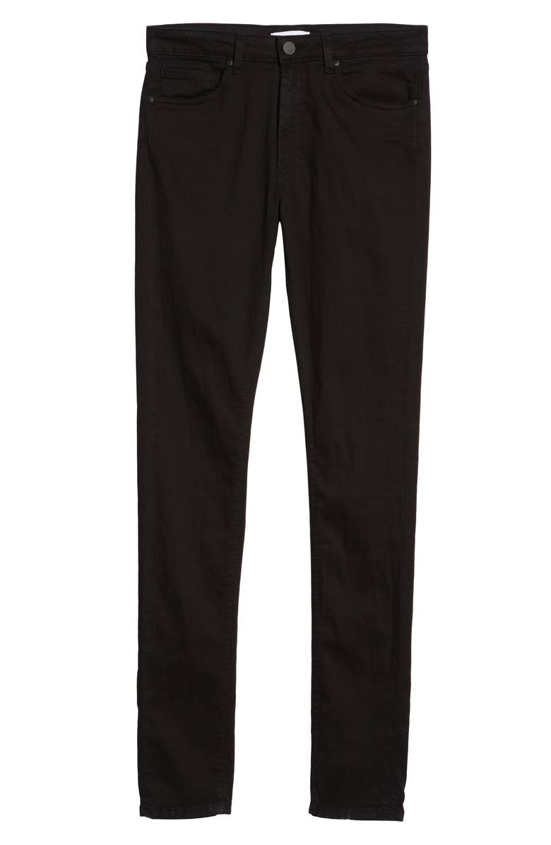 Monfrère Greyson Skinny Fit Jeans, Alternate, color, Noir