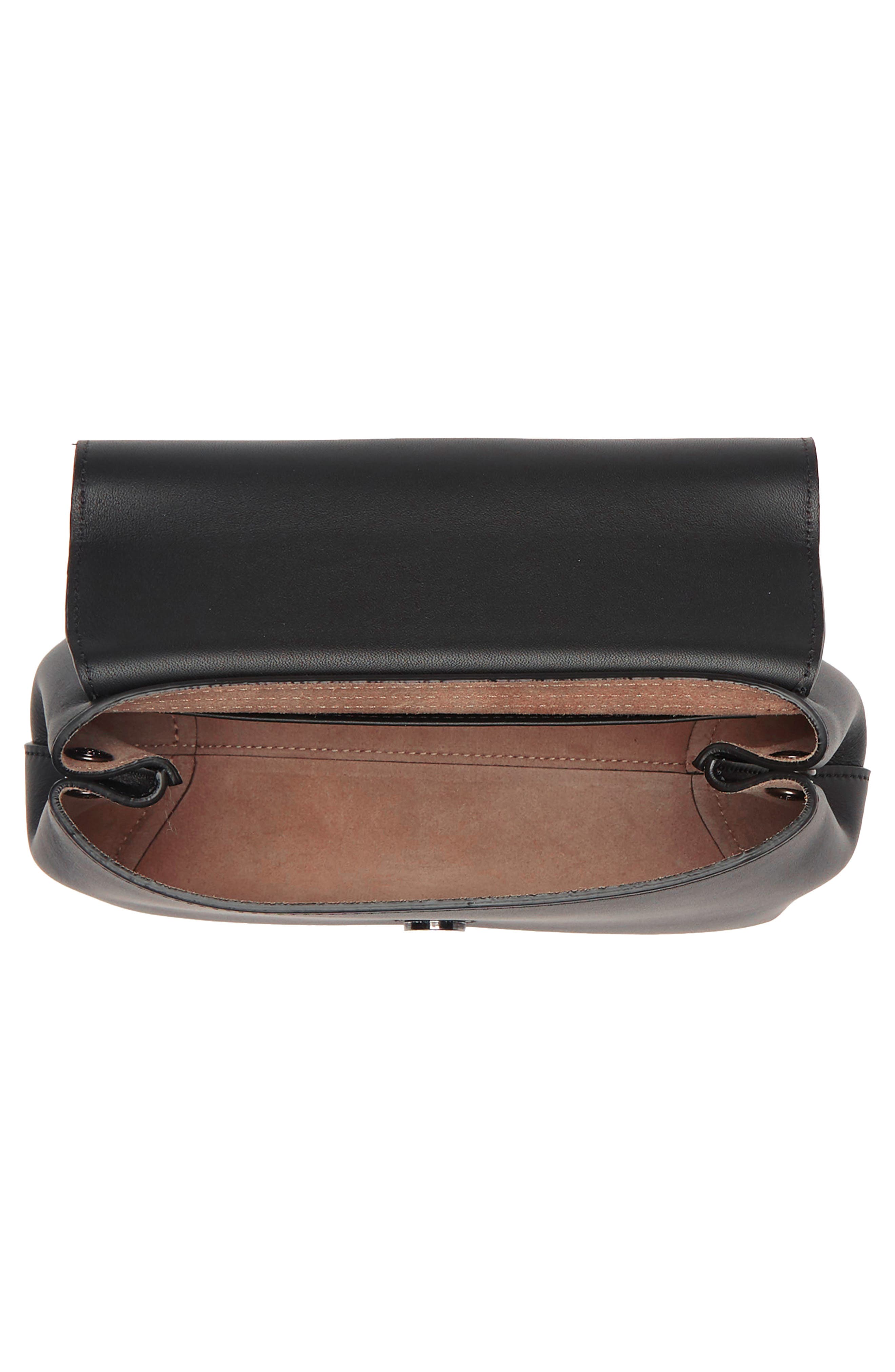 Longchamp Roseau Leather Crossbody Tote, Alternate, color, 