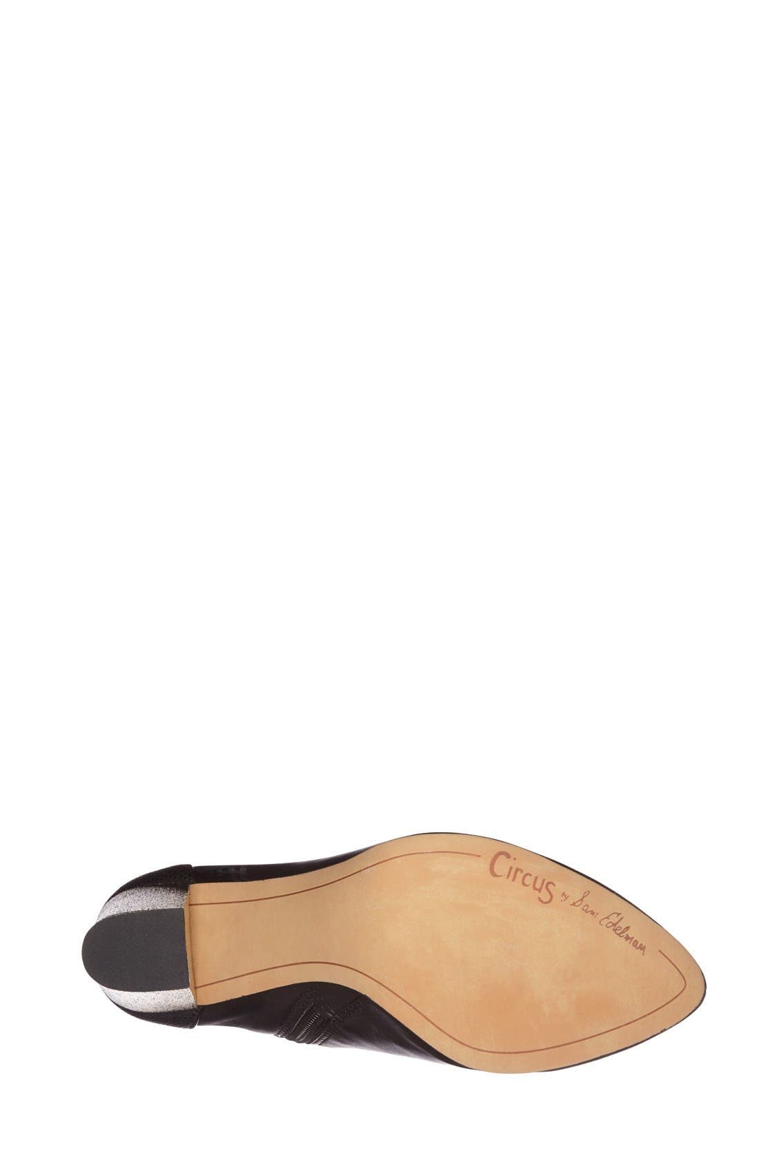 Circus by Sam Edelman 'Bond' Bootie (Women), Alternate, color, BLACK