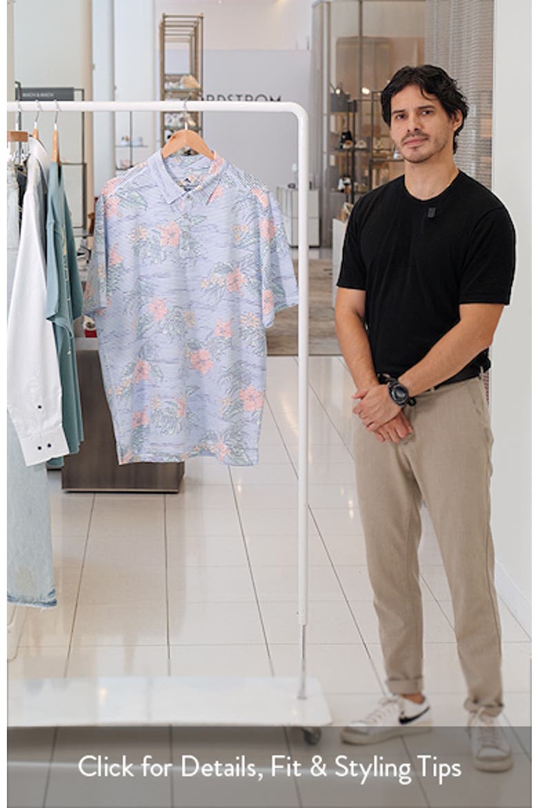 Costa Wave Isle Camo IslandZone® Seersucker Polo video
