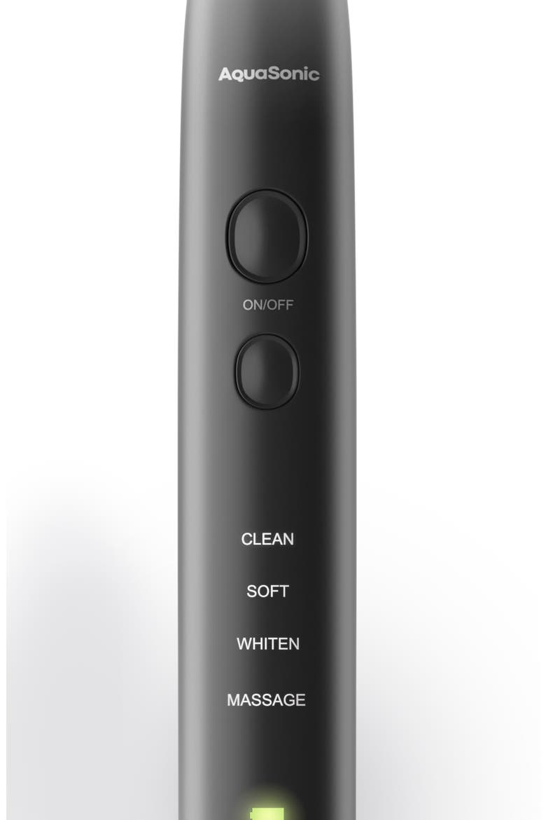 Black Series Ultra Sonic Whitening Electric ToothBrush Set, Alternate, color, BLACK