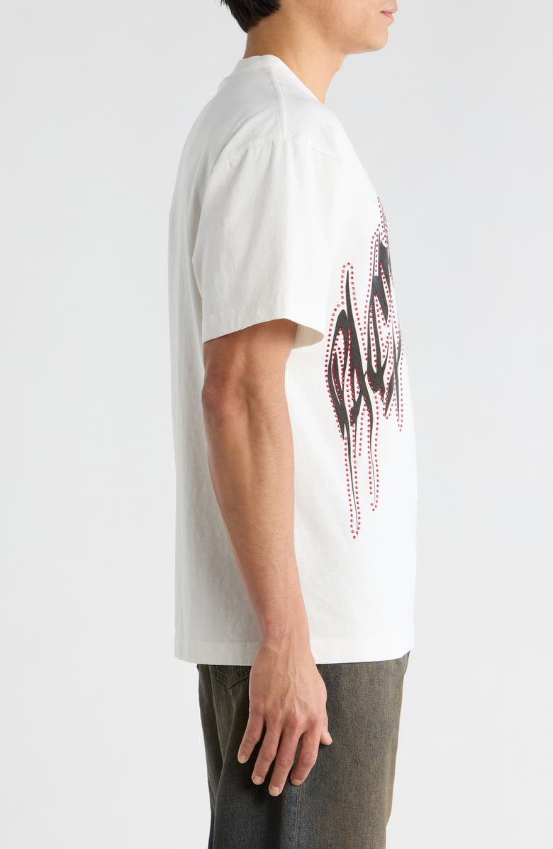 PacSun Handstyles Embellished Graphic T-Shirt, Alternate, color, White