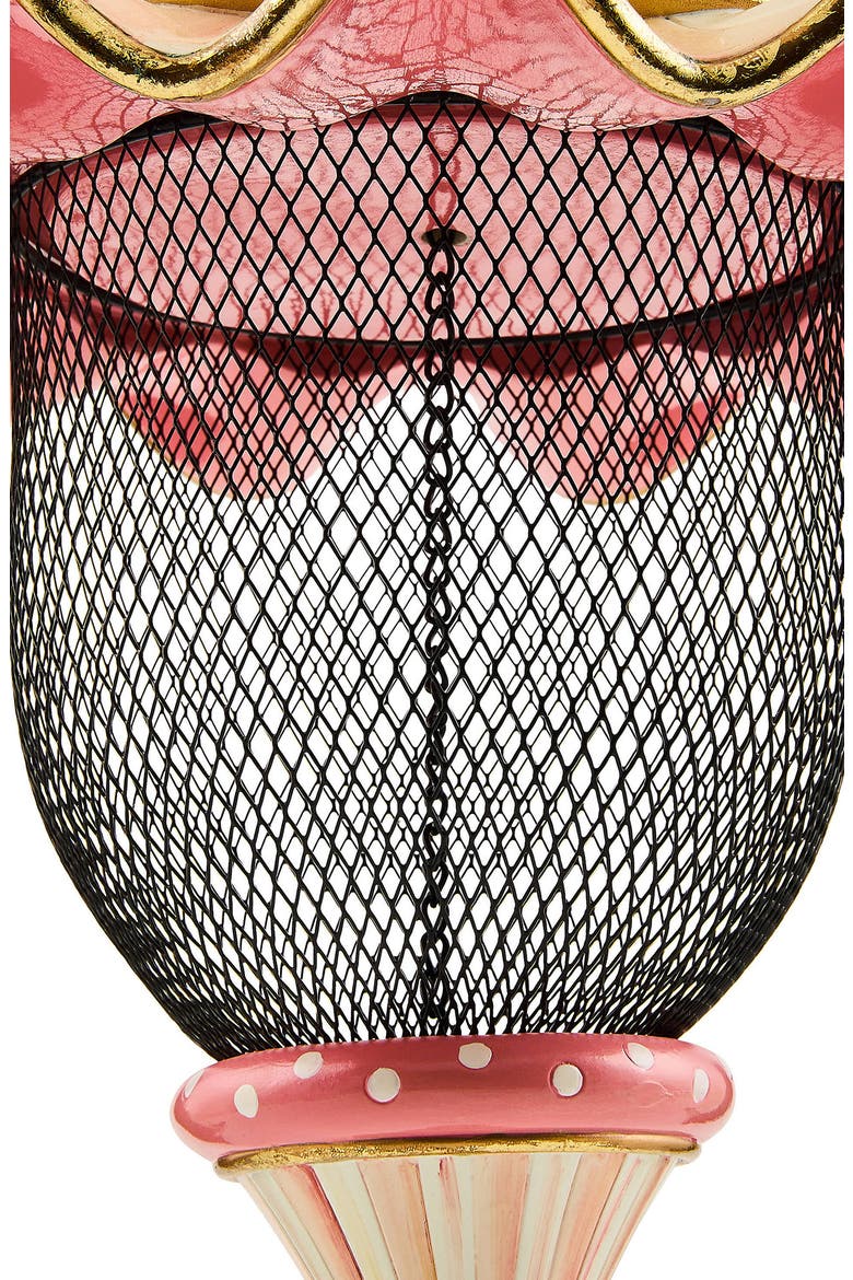 Rosy Check Pendant Bird Feeder, Alternate, color, ROSY