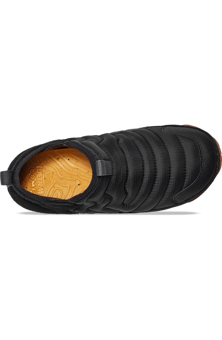 Teva ReEmber Terrain Quilted Mid Slipper, Alternate, color, Black