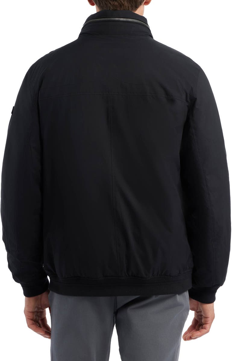 Hunter Albion Water Resistant Bomber Jacket, Alternate, color, Black