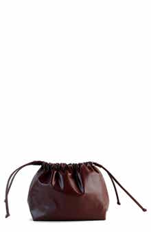 Mela Vegan Leather Pouch Clutch