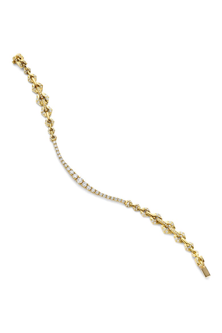 Flow Diamond Bracelet, Main, color, GOLD