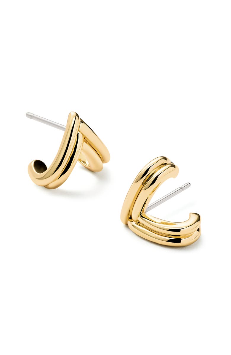 Ana Luisa Gold Stud Earrings - Karessa, Alternate, color, Gold
