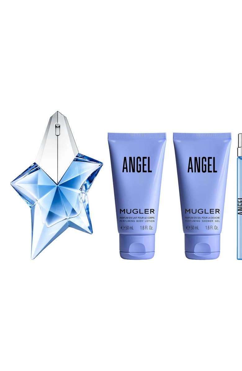 MUGLER Angel Eau de Parfum Luxury 4-Piece Gift Set $203 Value, Alternate, color, 